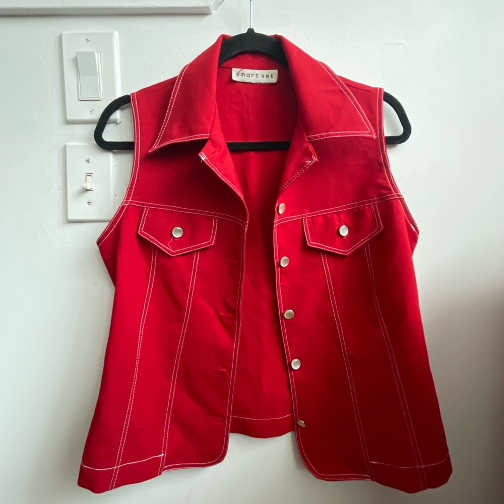 red vest